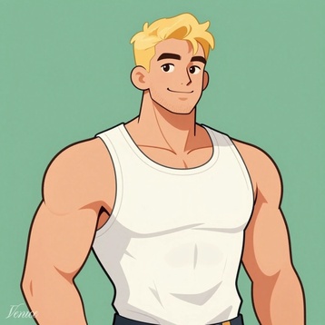 Illustrated portrait of Caleb, Head of Field Operations