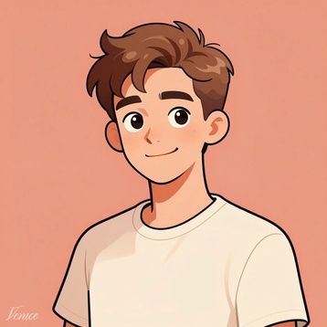 Illustrated portrait of Kayden, Junior Associate (reports directly to senior management)